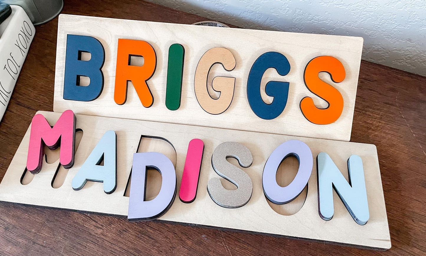 Custom Personalized Name Puzzle (PREORDER - Ships in 3-4 Weeks)