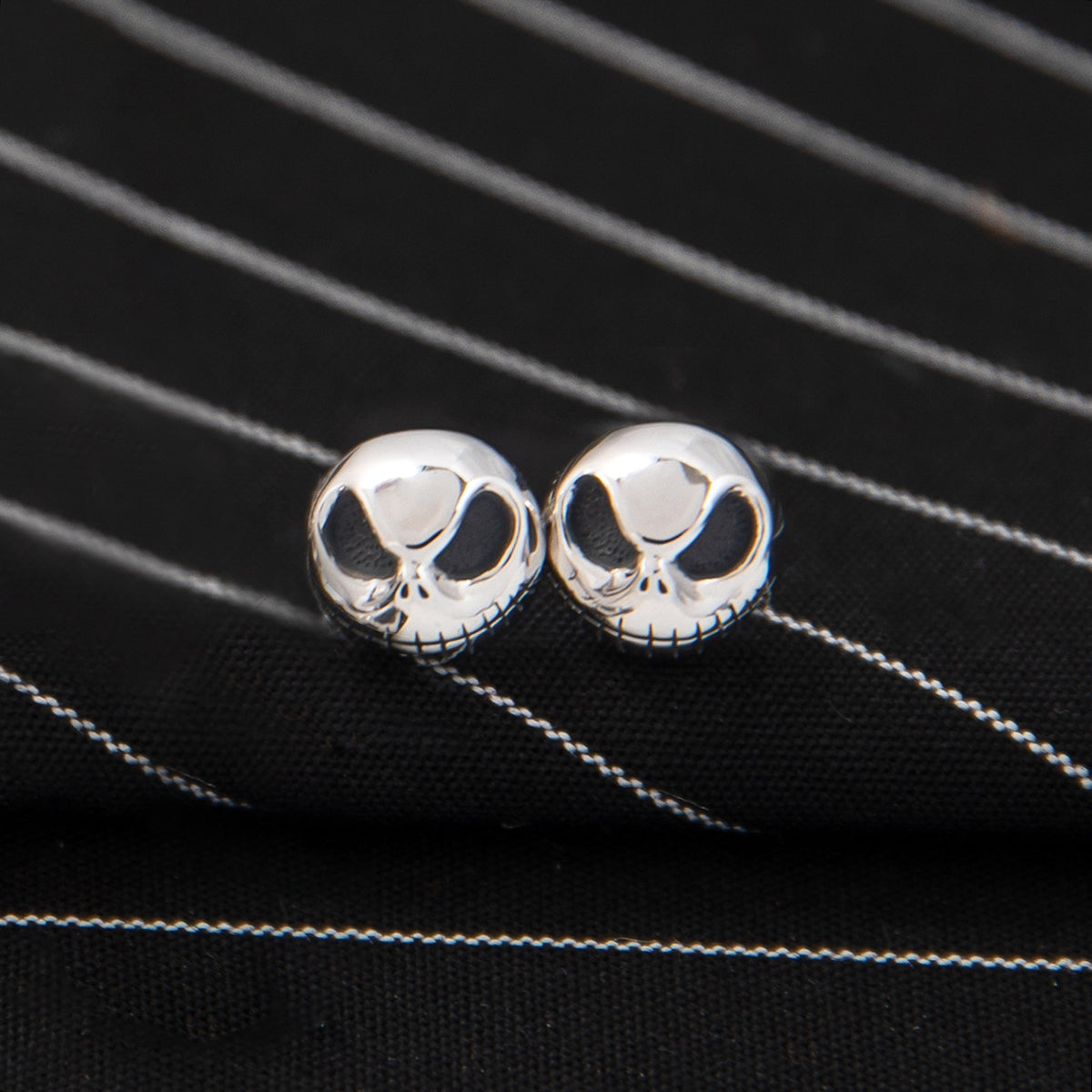 Disney X RockLove THE NIGHTMARE BEFORE CHRISTMAS Jack Skellington Stud Earrings