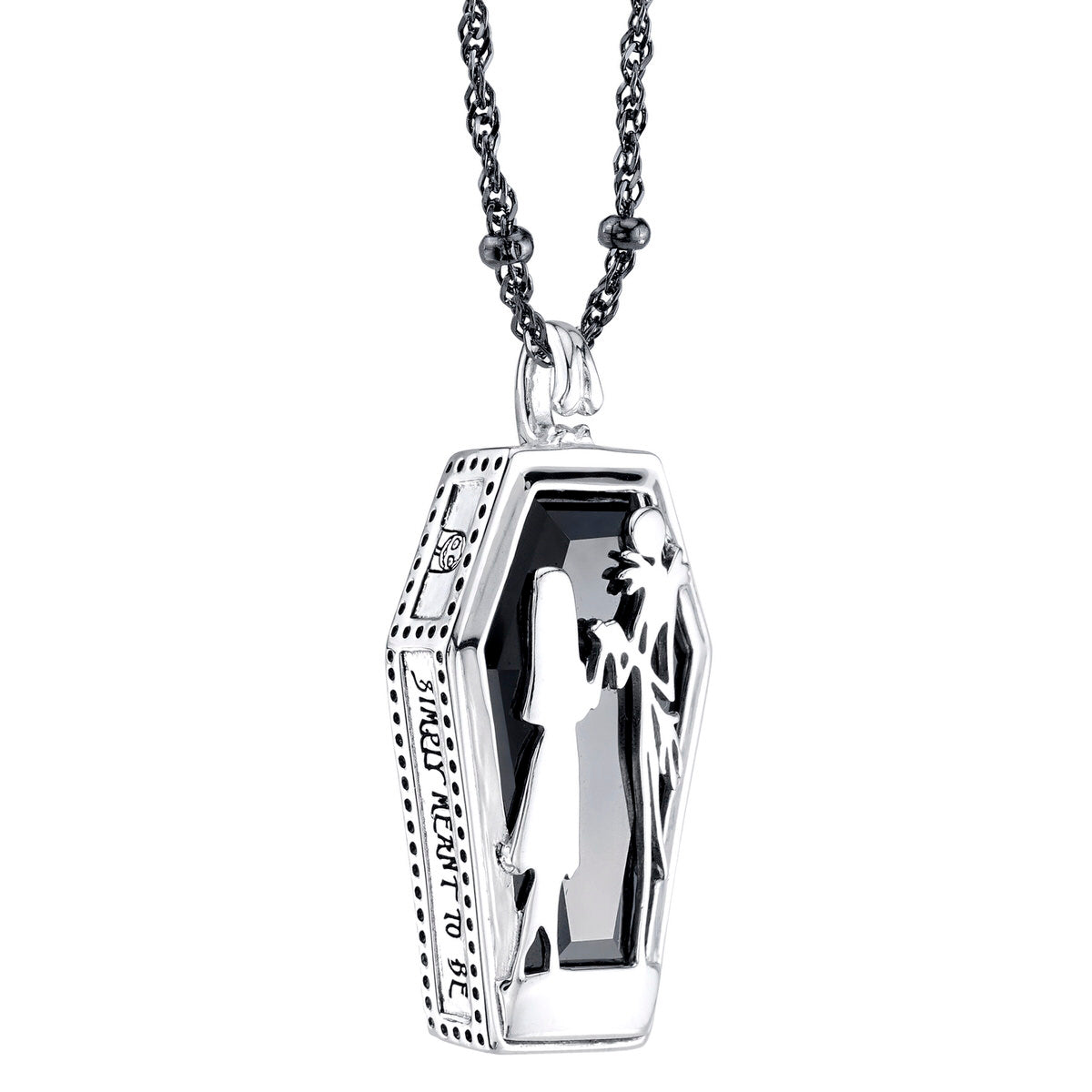 Disney X RockLove THE NIGHTMARE BEFORE CHRISTMAS Jack & Sally Necklace
