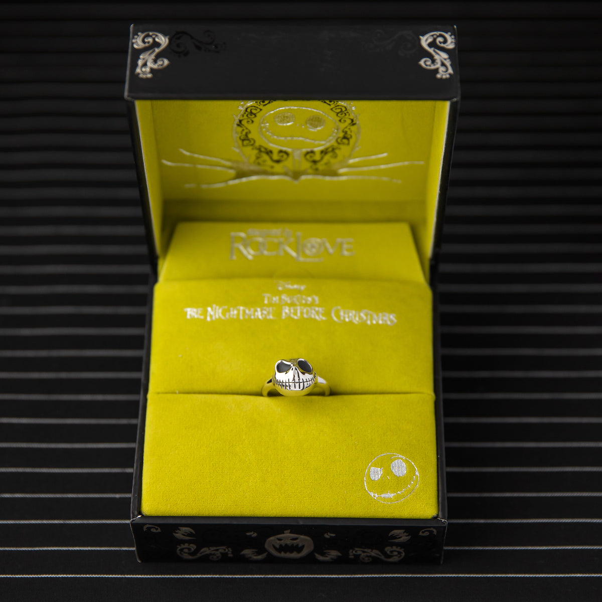 Disney X RockLove THE NIGHTMARE BEFORE CHRISTMAS Jack Skellington Ring