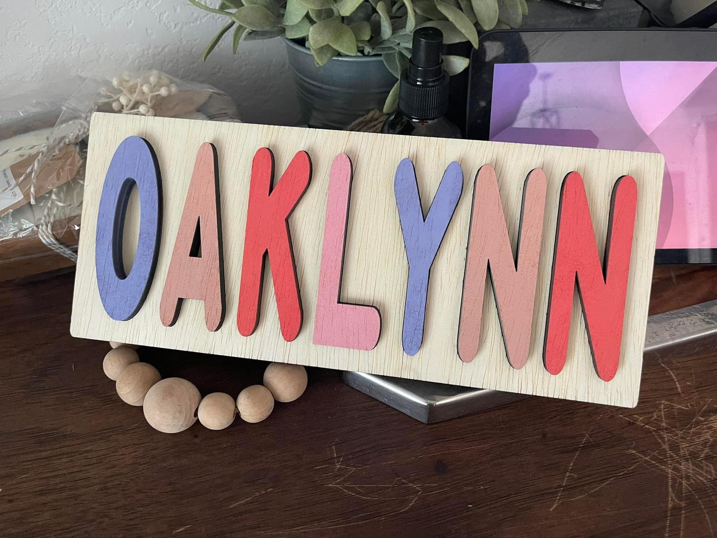 Custom Personalized Name Puzzle (PREORDER - Ships in 3-4 Weeks)