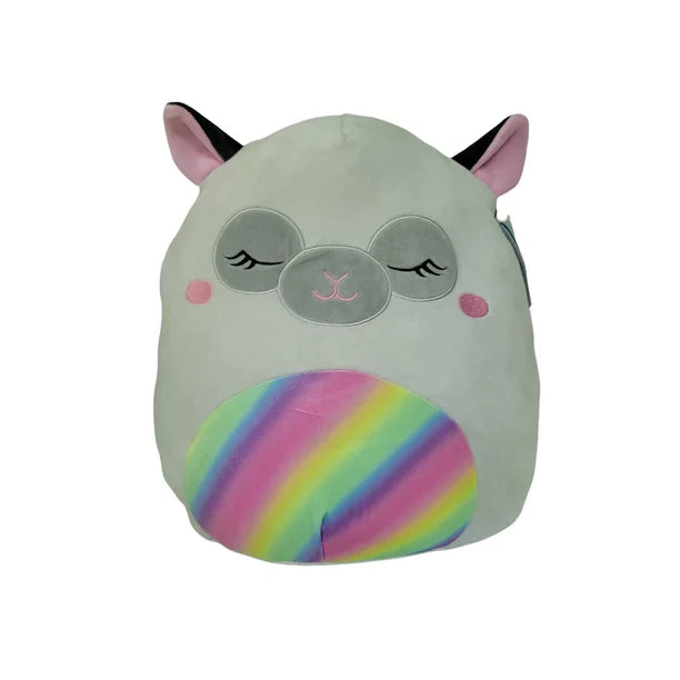 Squishmallows Marlowe the Rainbow Belly Lamb 14" Stuffed Plush