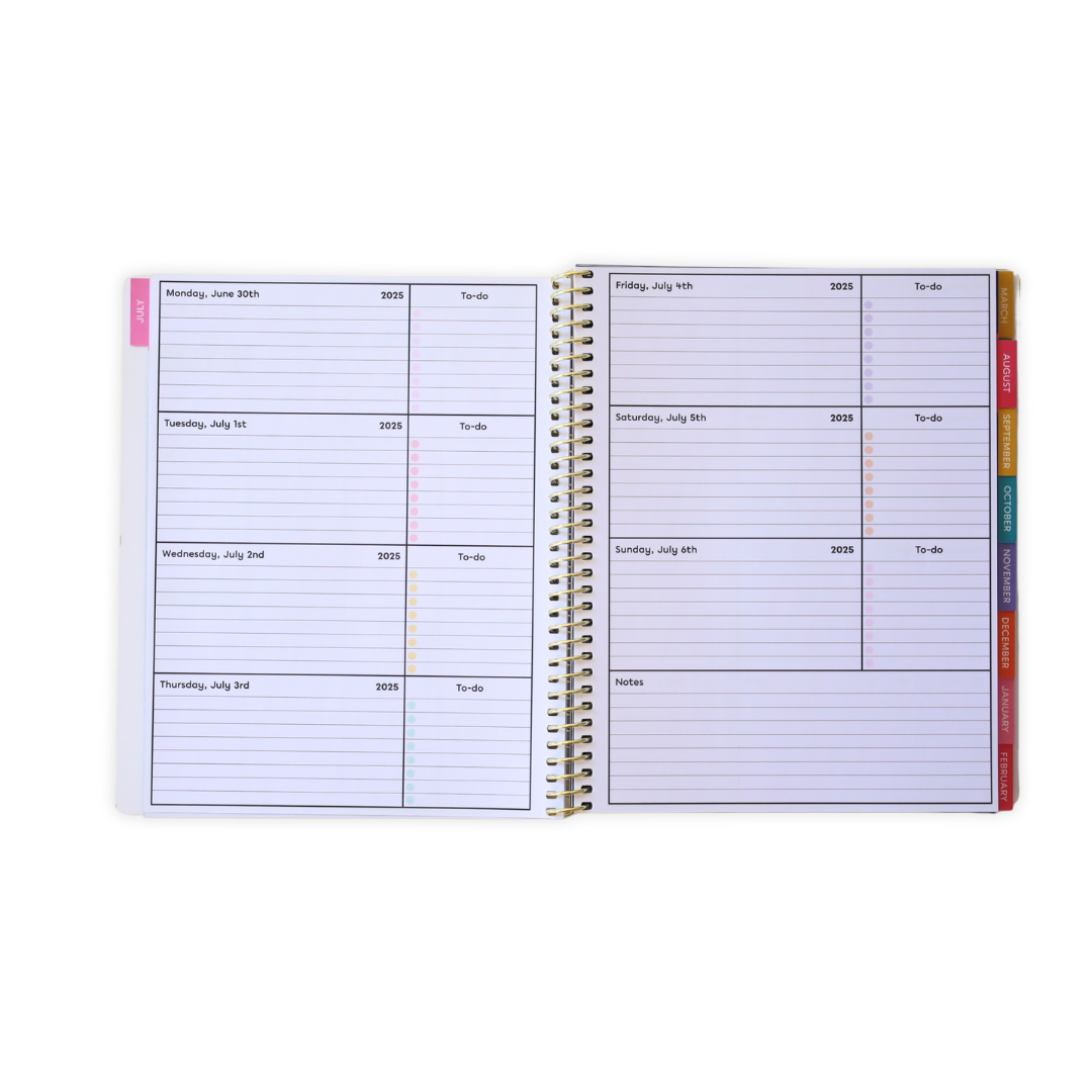 (Pre-Order) Dot Dot Plan A Lot - Weekly Everyone™ Planner by BERTEAU & Co.