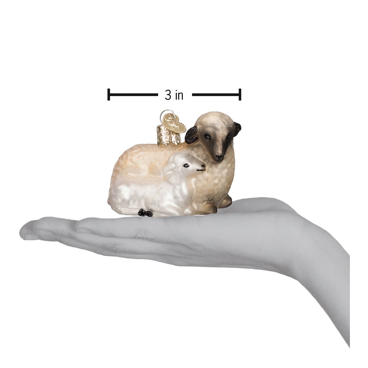 Sheep With Lamb Ornament