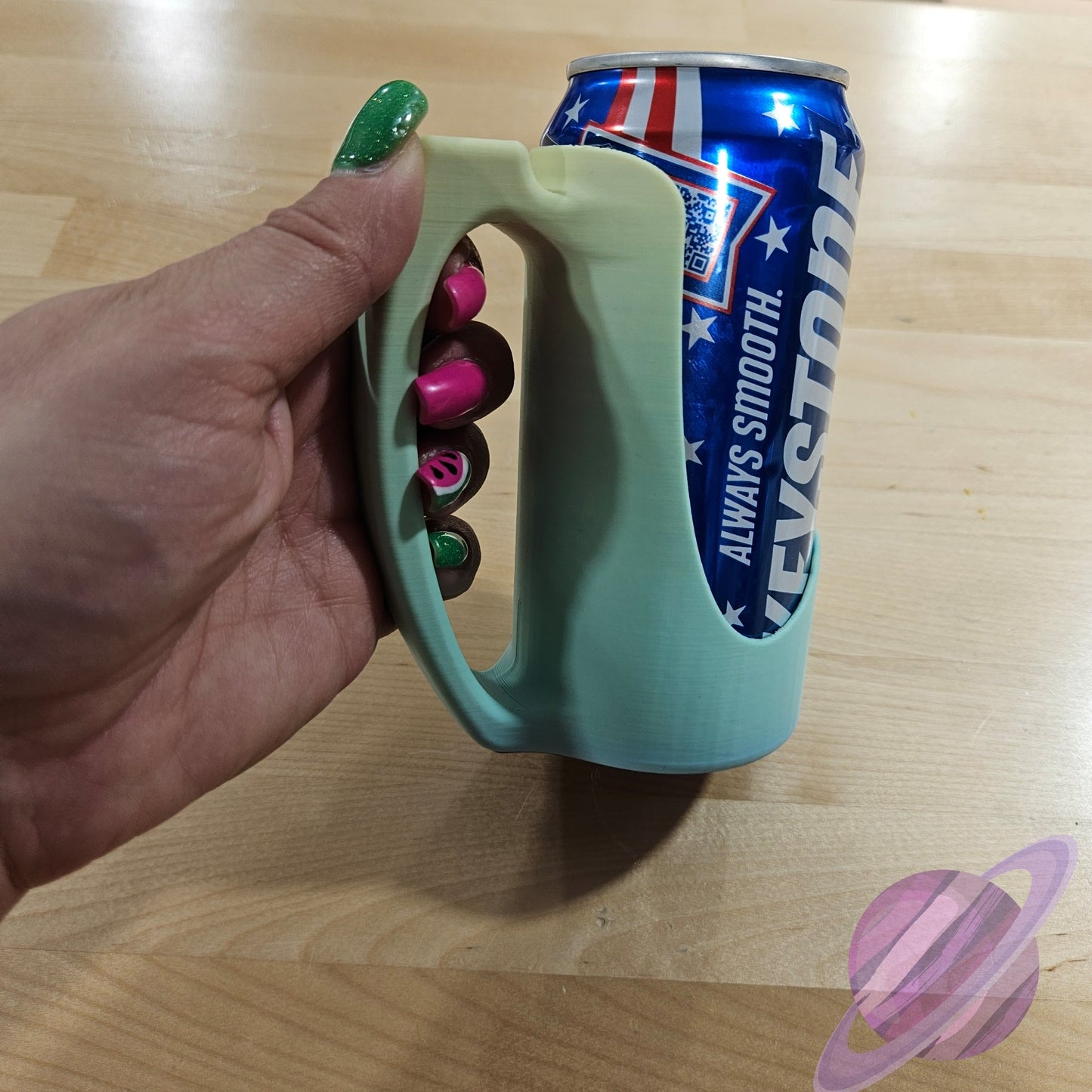 12 OZ SODA CAN CUP HOLDER WITH HANDLE