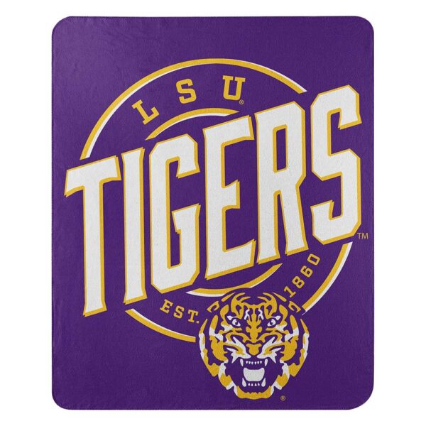 LSU Tigers Campaign Fleece Blanket