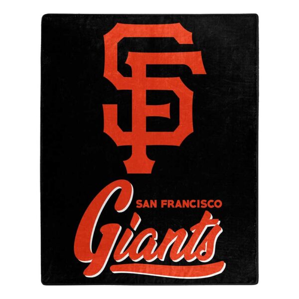 San Francisco Giants MLB ‘Signature’ Raschel Throw Blanket