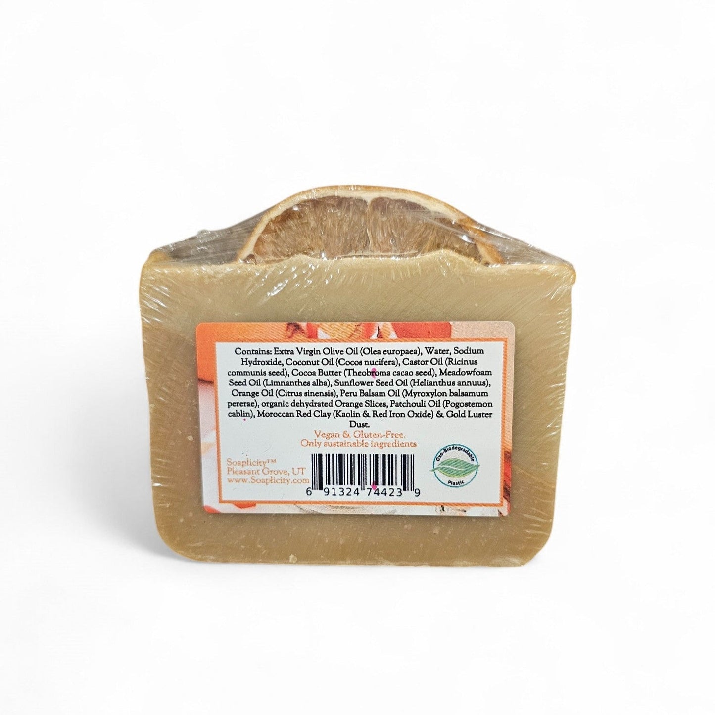 Orange Creamsicle Soap Bar - Ultra-Creamy & Moisturizing (Seasonal)