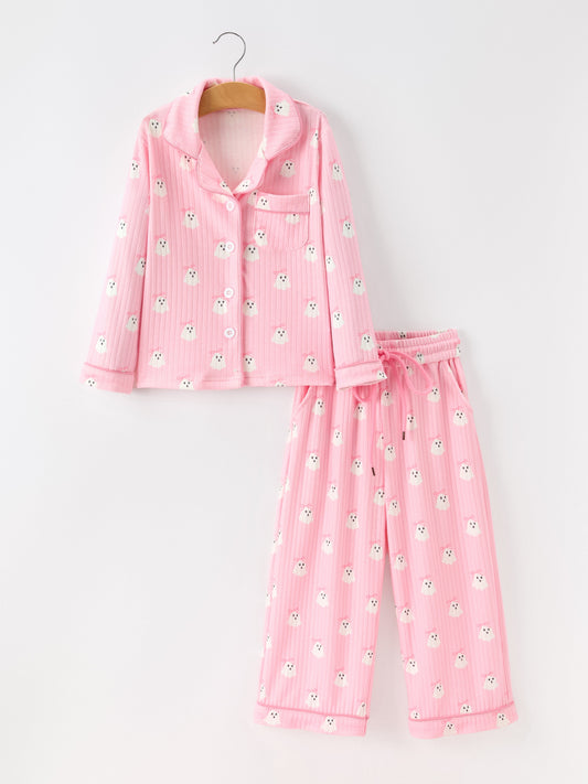 Halloween Ghost Mommy and Me Pajama Set Lounge Set