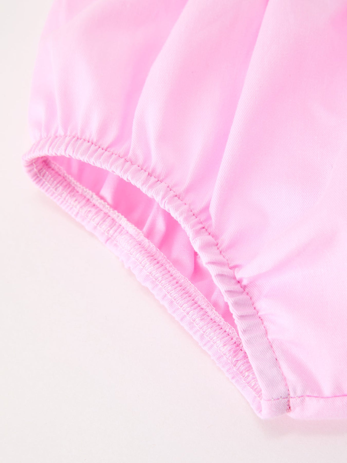 Baby Girls Valentine's Day Pink Heart Smocked Top & Bloomer Set