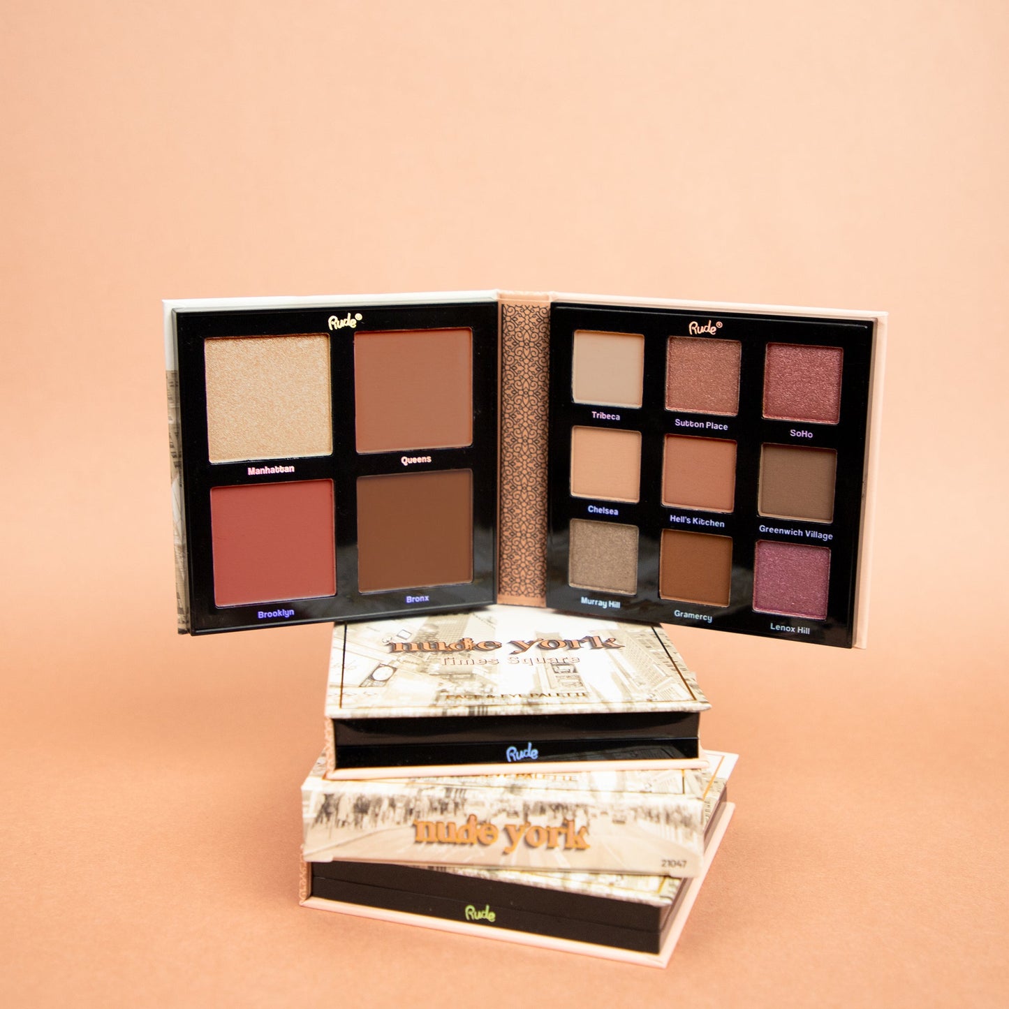 Nude York Face and Eye Palette