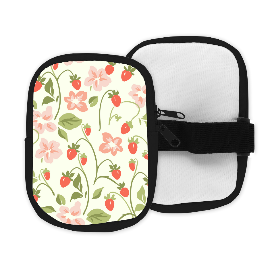 Coquette Strawberry Bloom Zippered Pouch/Bag For 40oz Tumbler