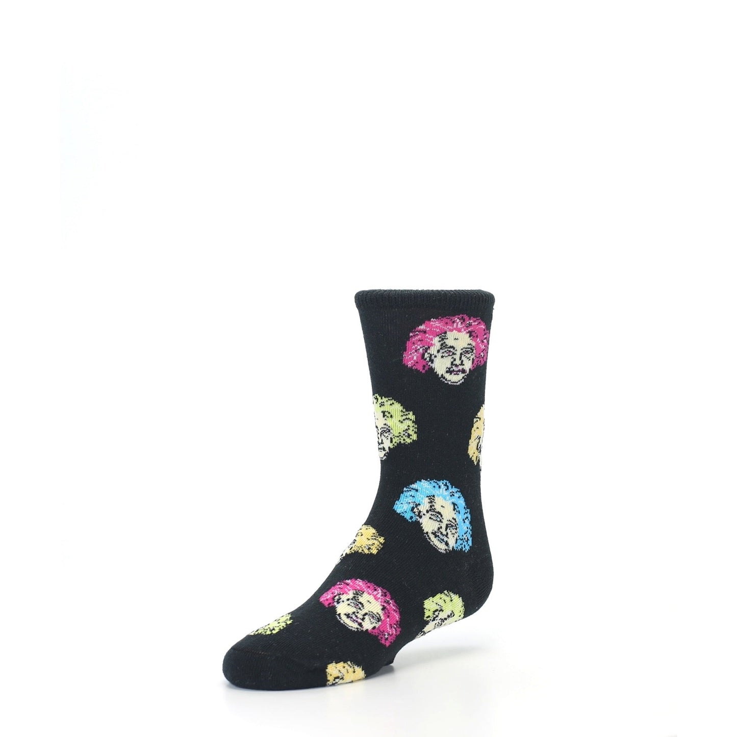 Black Einstein Socks - Kid's Novelty Socks
