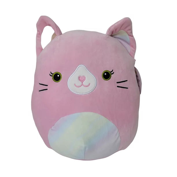 Squishmallows Nakia the Pink Cat 12" Stuffed Plush