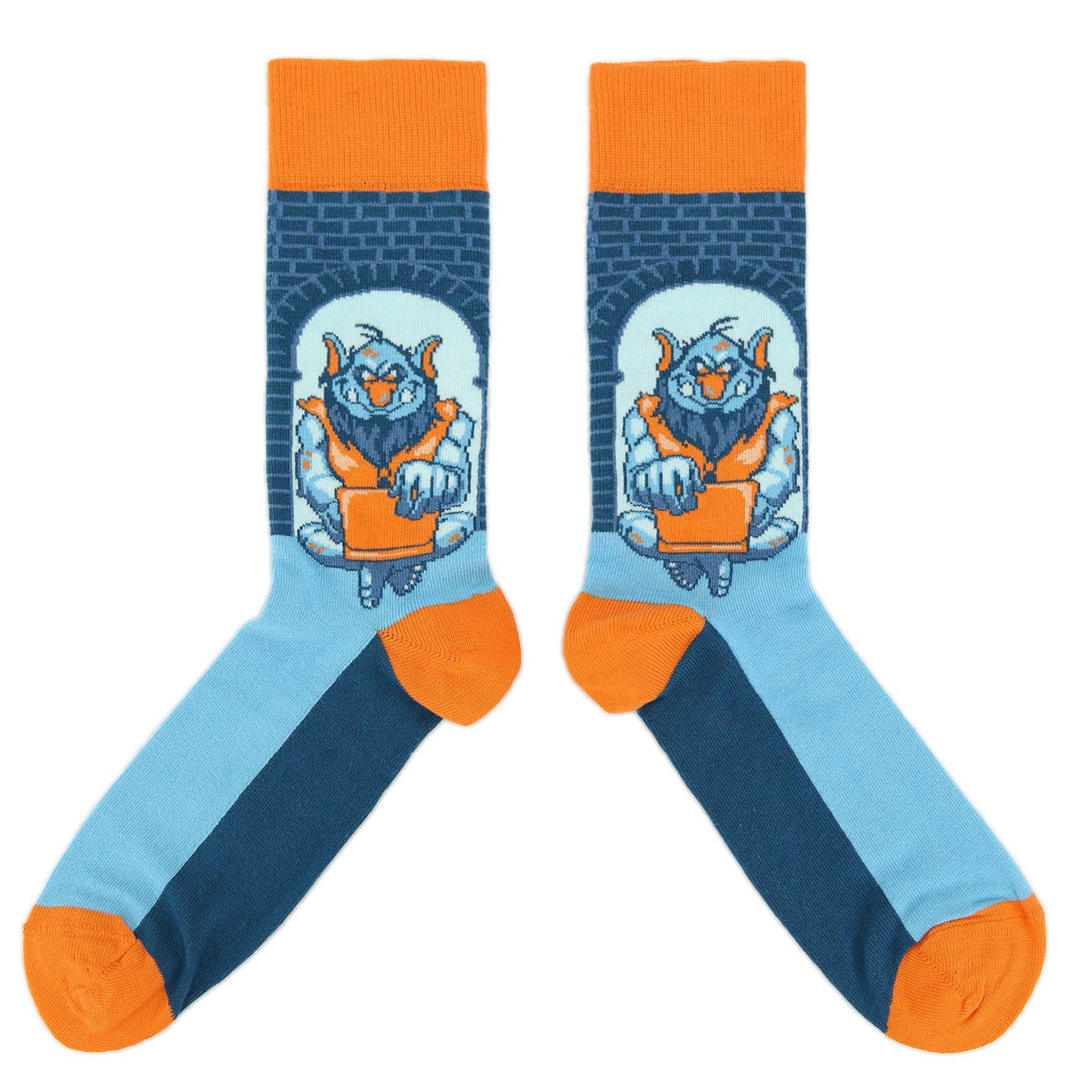 Trolling Troll Socks - Men's Novelty Dress Socks