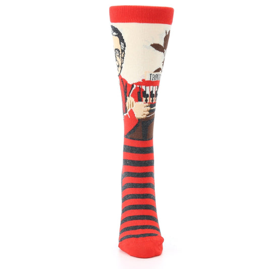 Mister Rogers Socks - Red Women's Dress Socks