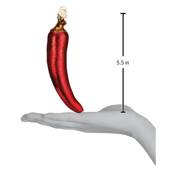 Red Chili Pepper Ornament