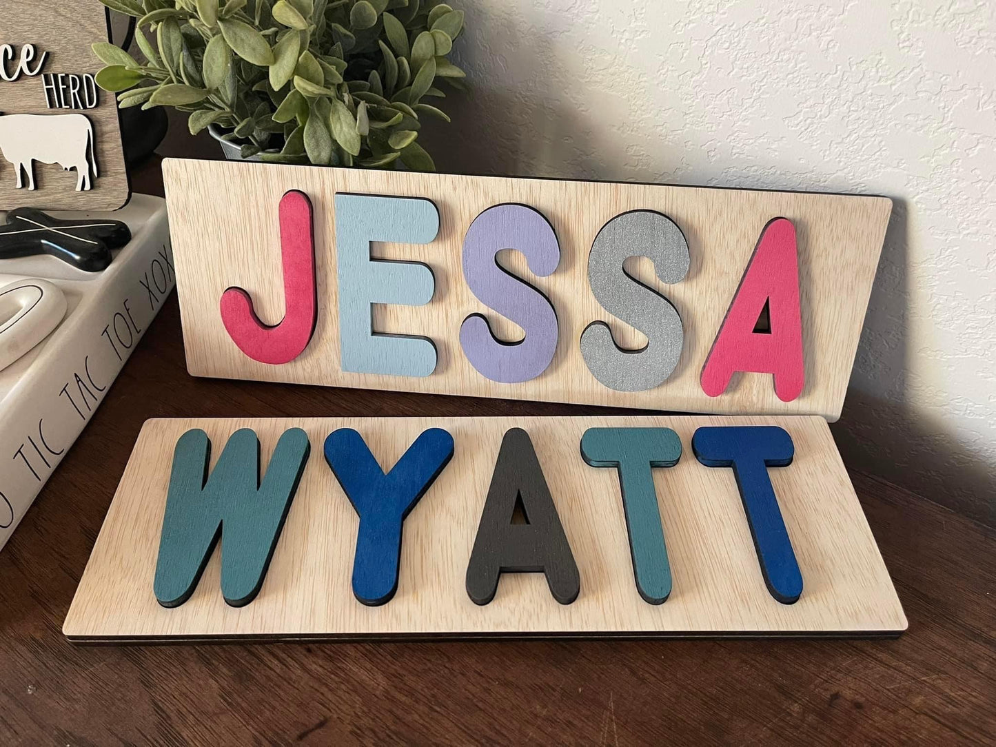 Custom Personalized Name Puzzle (PREORDER - Ships in 3-4 Weeks)