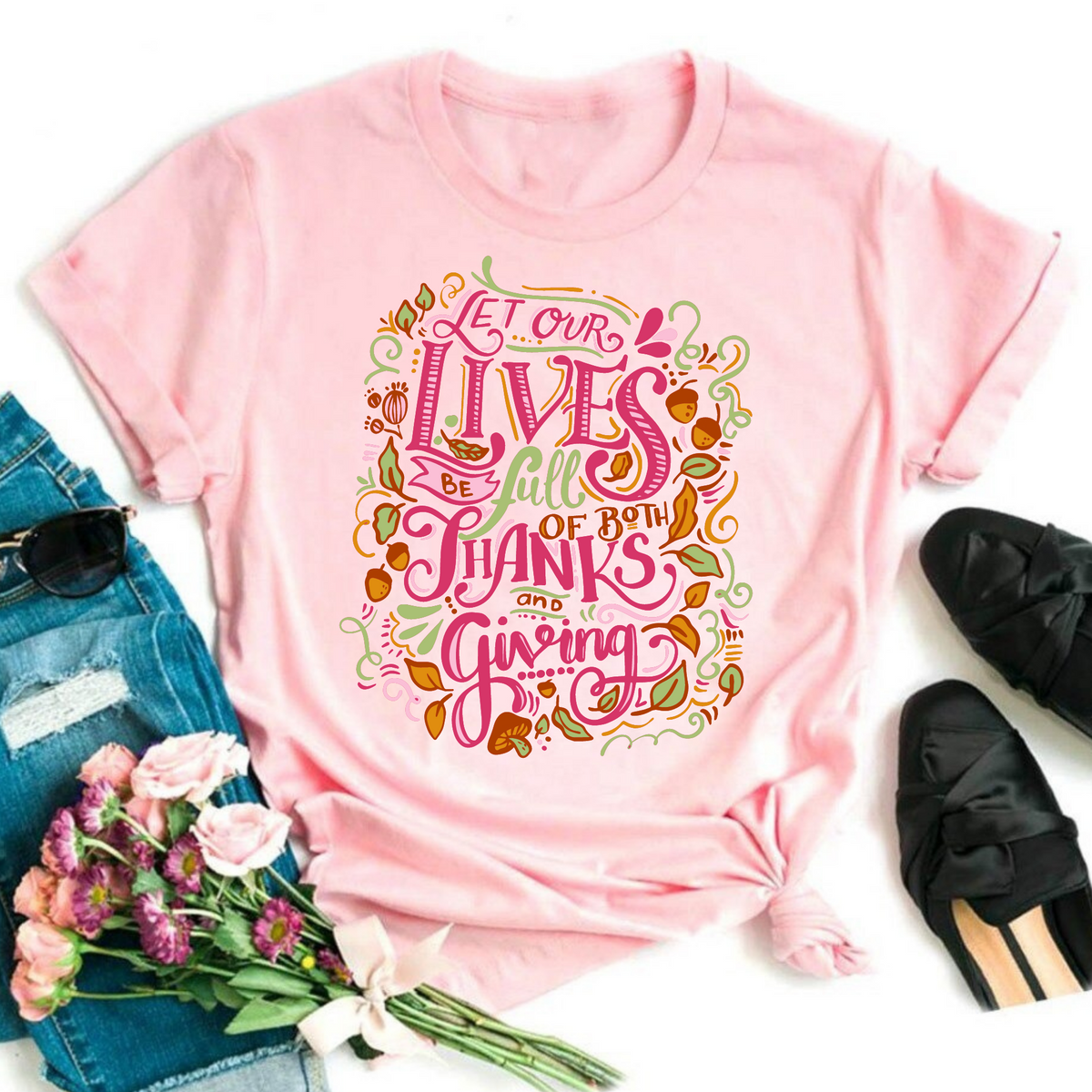 Full of thanks and giving Graphic Tee