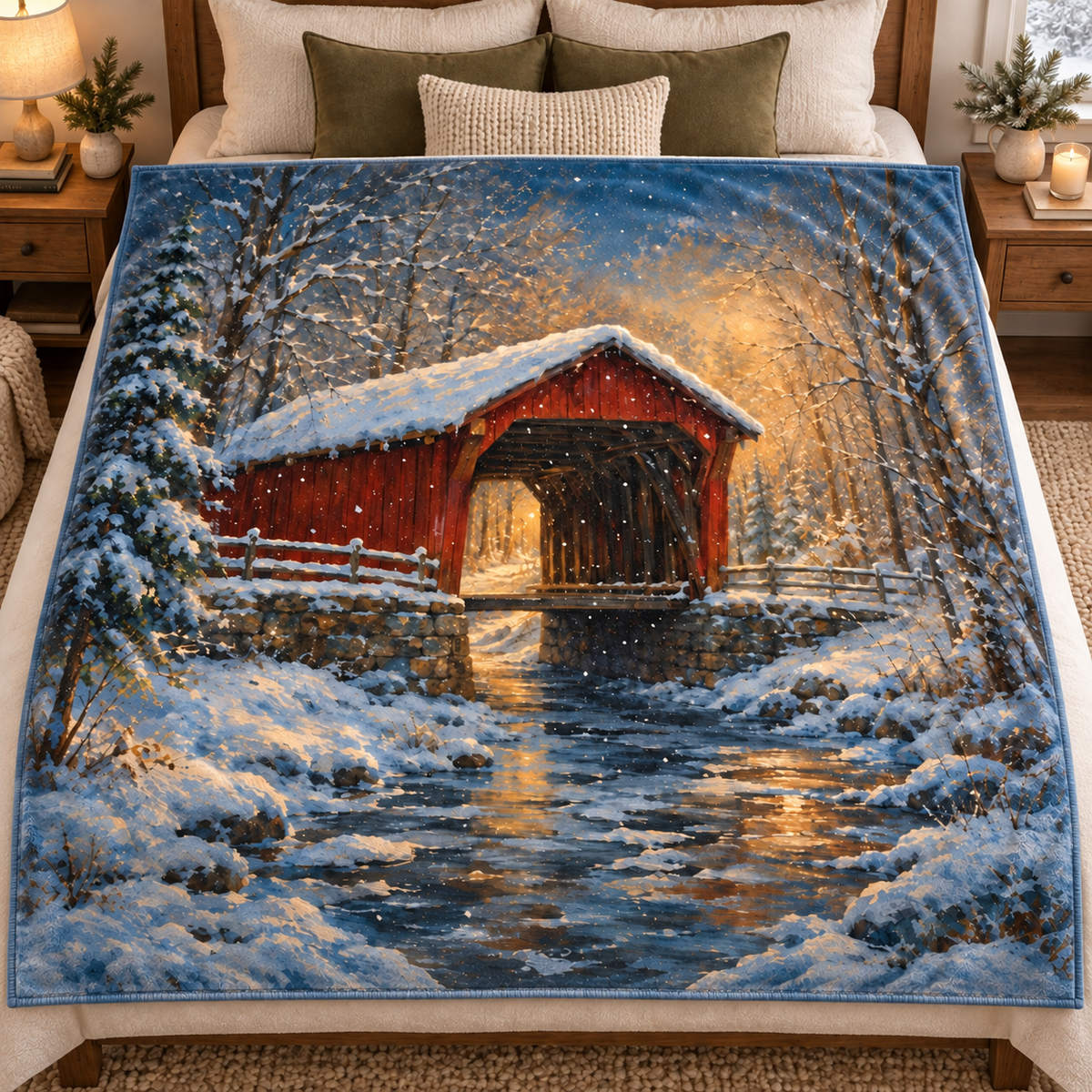 Red Barn 50x60 Blanket | PREORDER CLOSES 10/9, ETA LATE NOV.