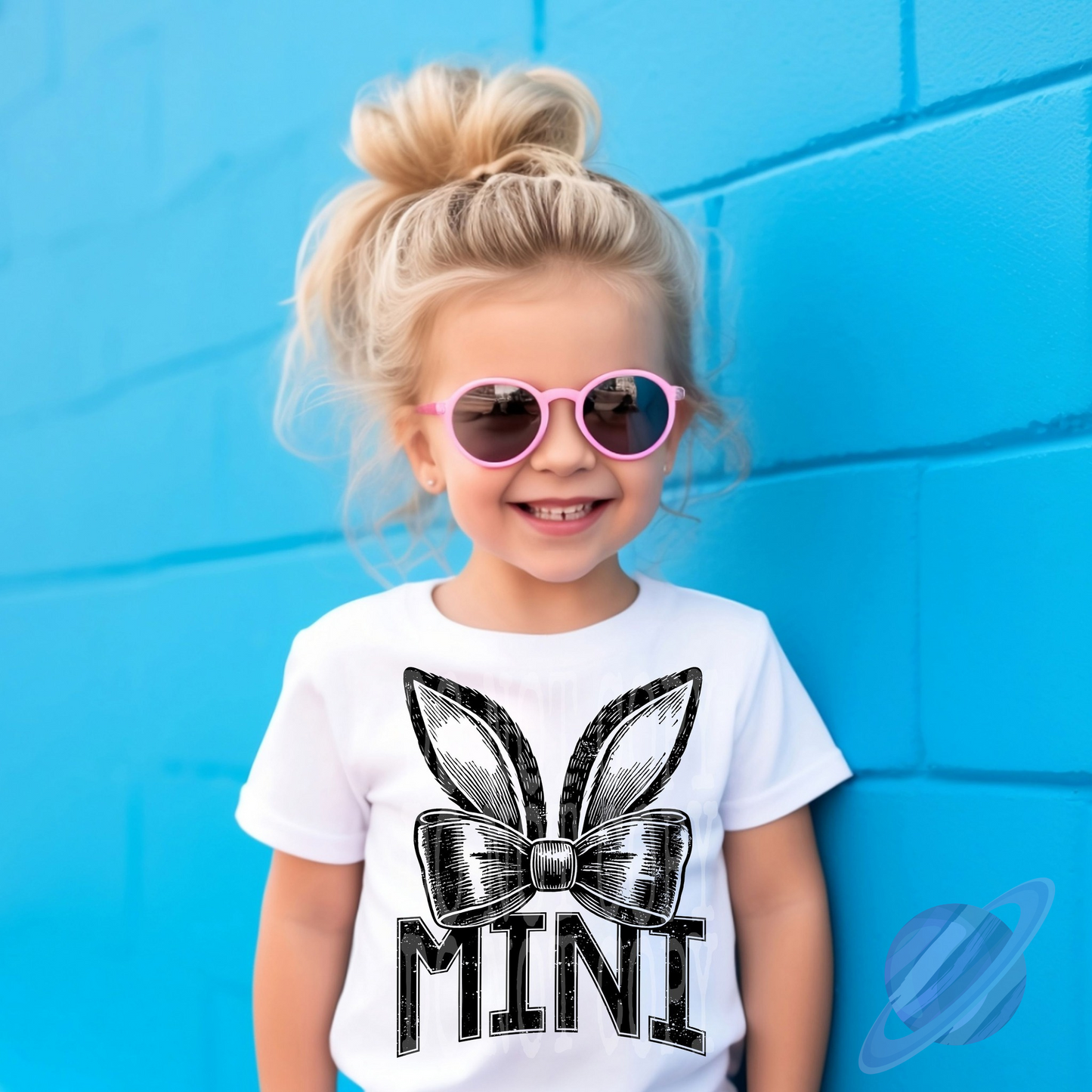 MAMA & MINI BUNNY COLLECTION SWEATSHIRT W/ SLEEVE PRINT(ORDER NO SLEEVE PRINT OR TEES ON CUSTOM LINK)