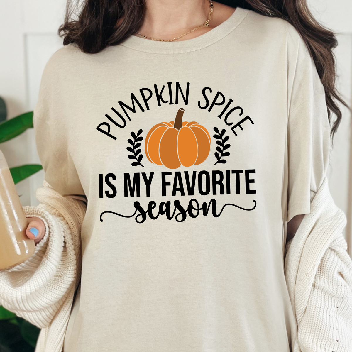 Pumpkin Spice Favorite Season Graphic Tee