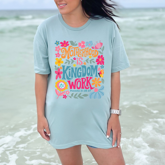 Motherhood is kingdom work Graphic Tee