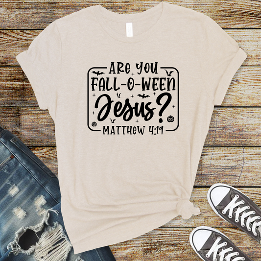 Fall-o-ween Jesus Graphic Tee