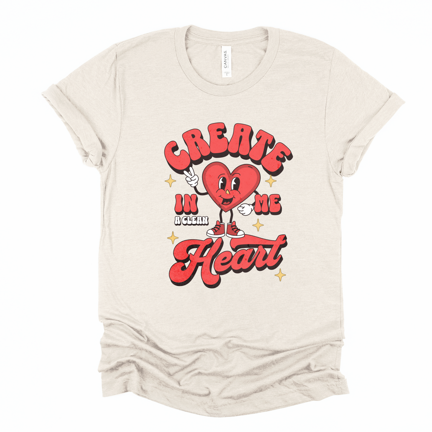Create in me a clean heart Graphic Tee