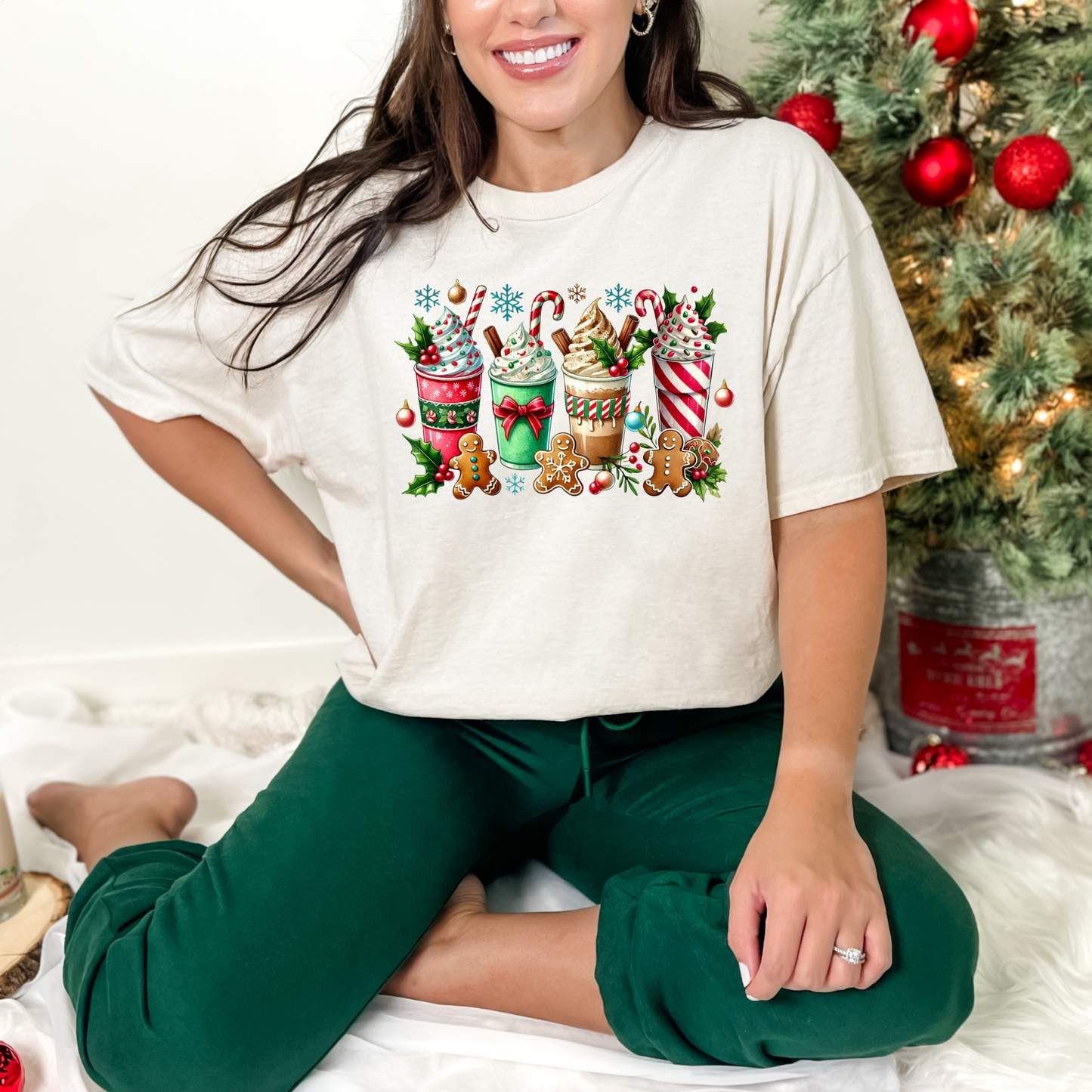 Gingerbread Coffee Graphic Tee