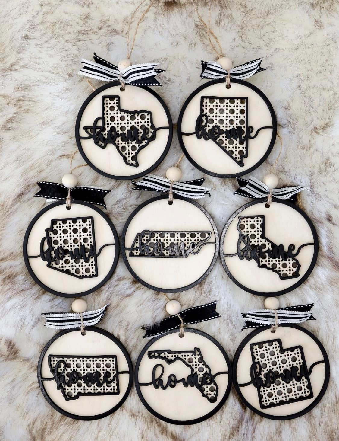 Custom 50 States Ornament (PREORDER- Arrives in 4-5 wks)
