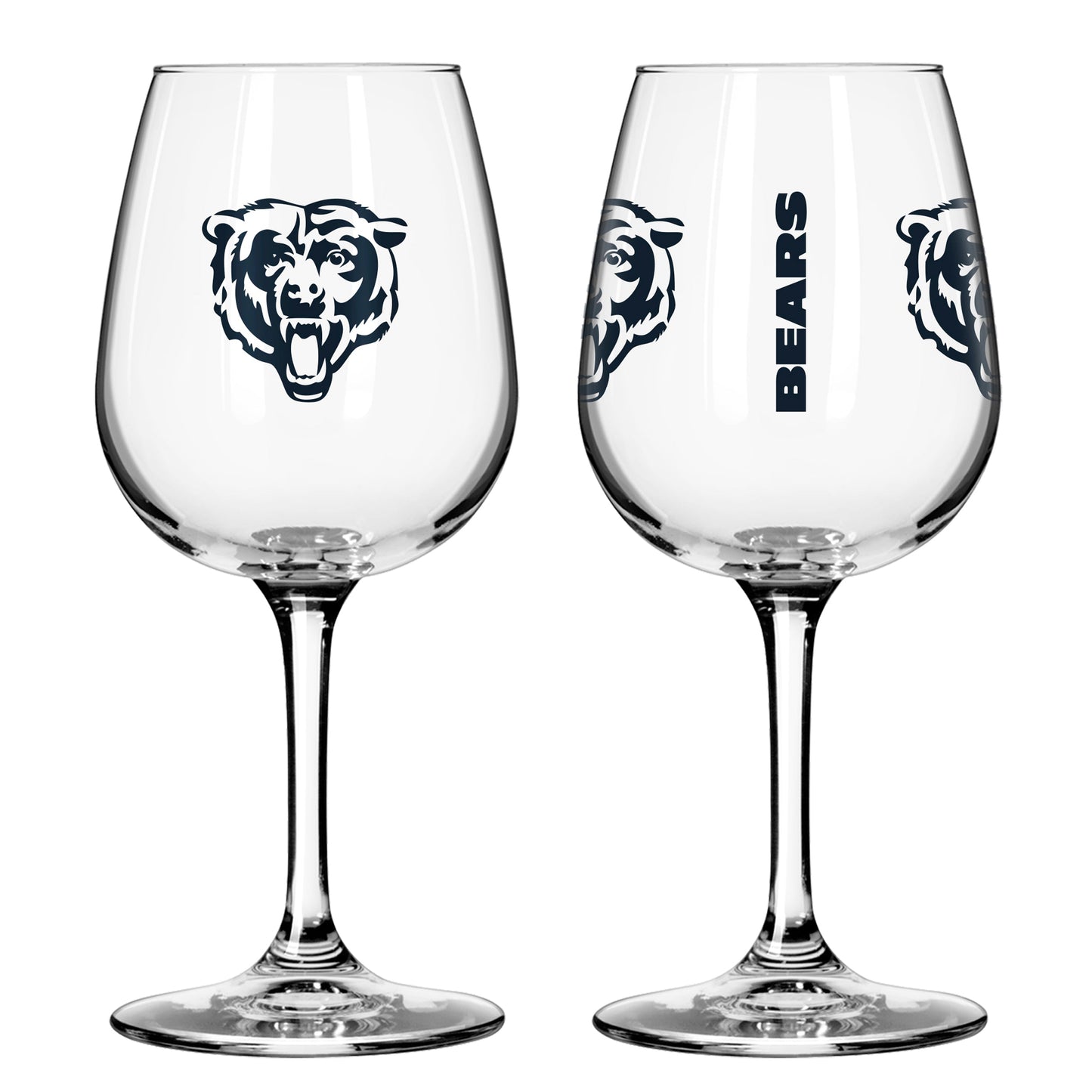 Chicago Bears 12oz Gameday Stemmed Wine Glass