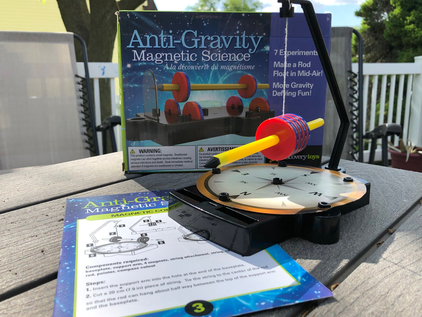 ANTI-GRAVITY MAGNETIC SCIENCE Experiment Kit