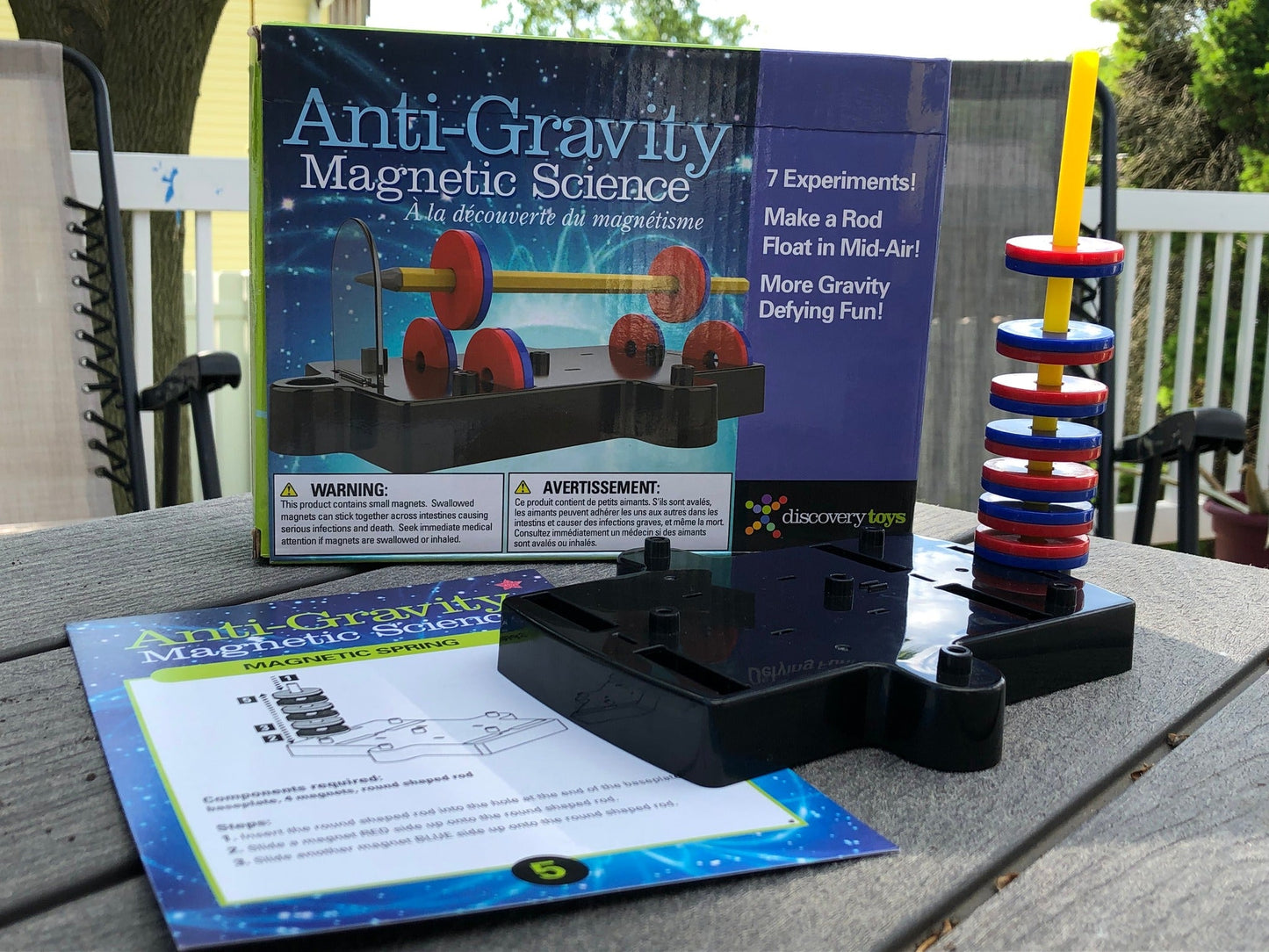 ANTI-GRAVITY MAGNETIC SCIENCE Experiment Kit
