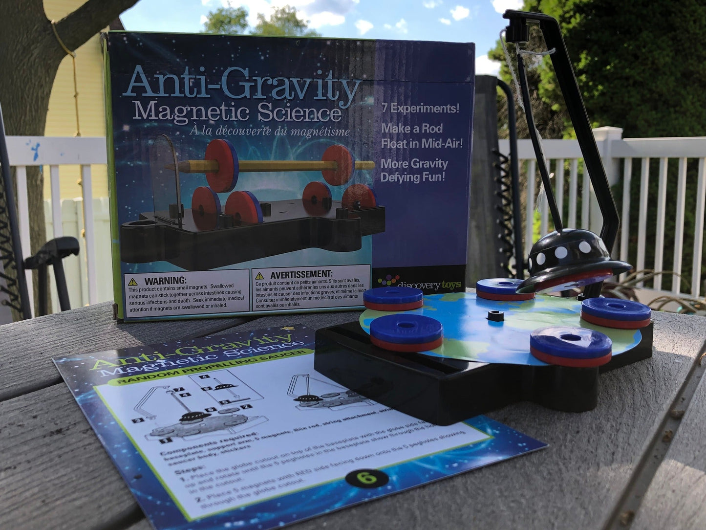 ANTI-GRAVITY MAGNETIC SCIENCE Experiment Kit