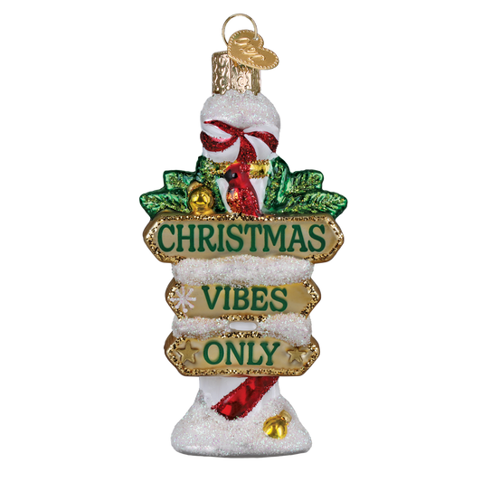Jolly Junction Post Ornament