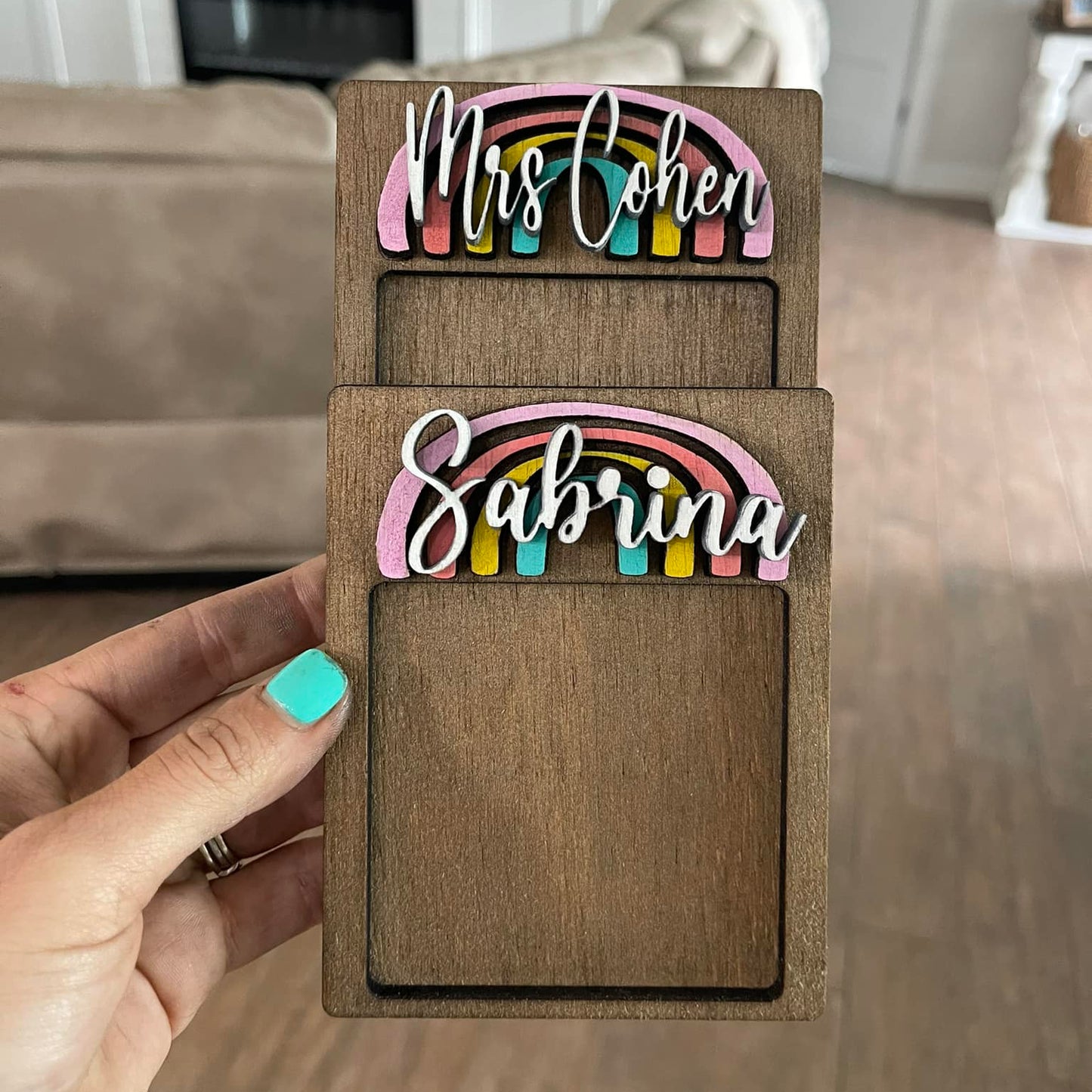Personalized Note Holder (PREORDER - SHIPS IN 4-5 WEEKS)