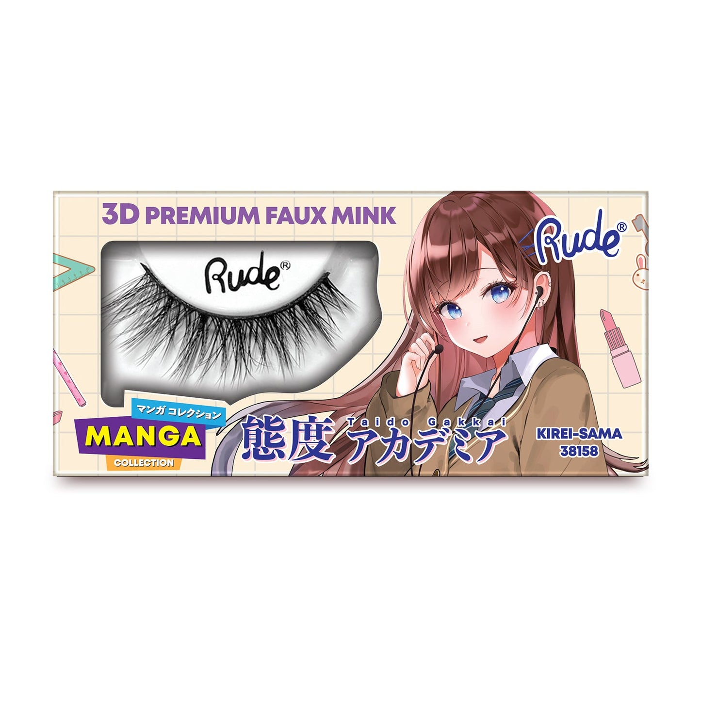 Chibi Manga 3D Faux Mink Lashes