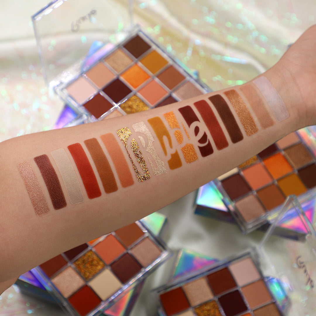 Be Square Pressed Pigments & Shadows - Nerdy