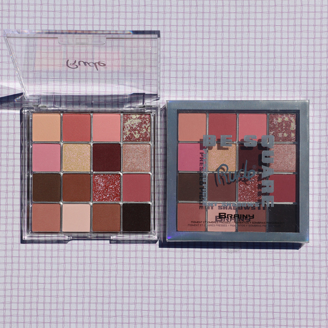 Be Square Pressed Pigments & Shadows - Brainy