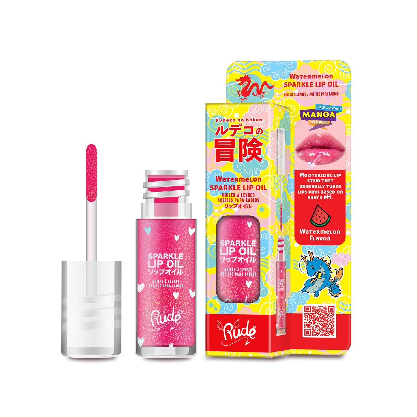 Chibi Manga Collection Sparkle Lip Oil