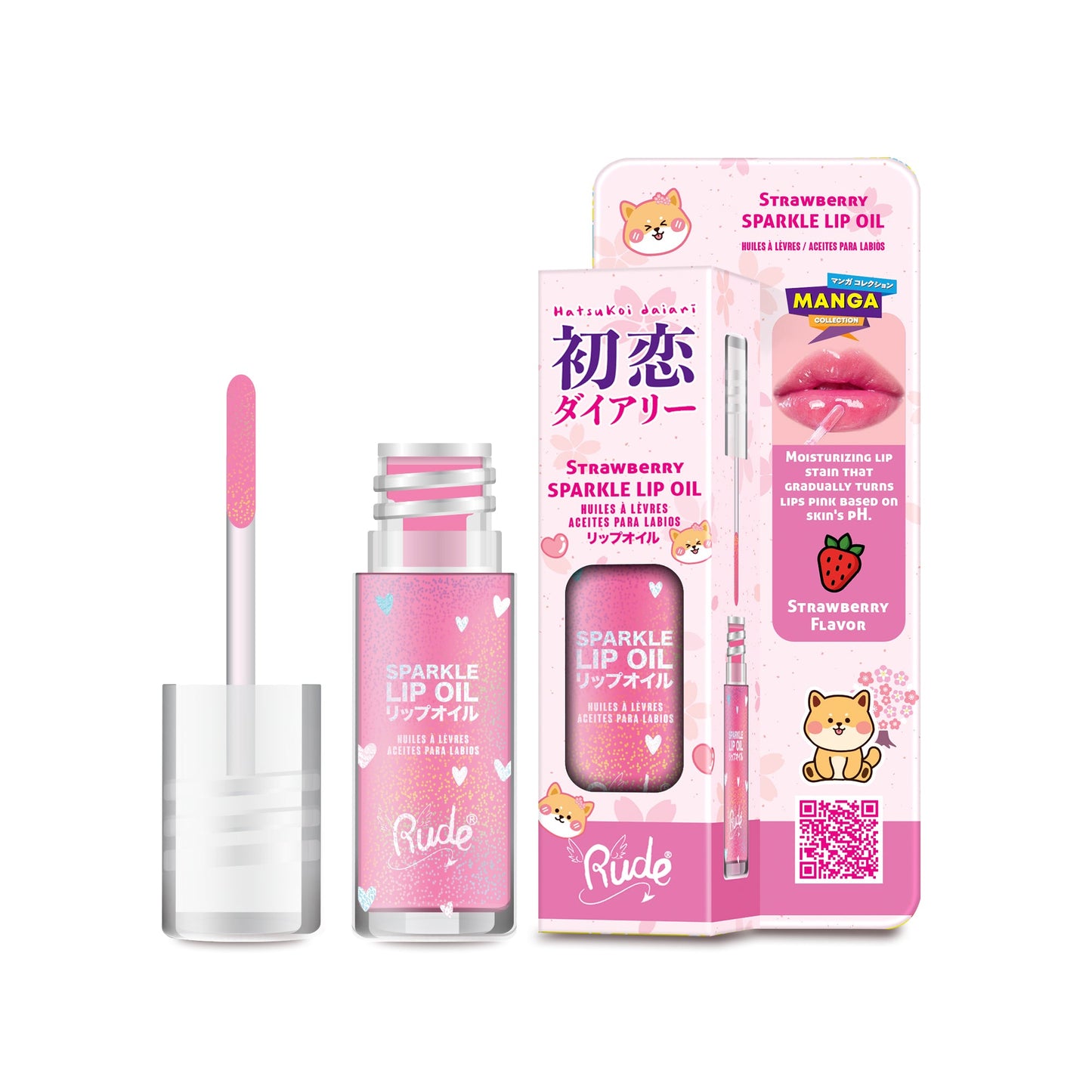 Chibi Manga Collection Sparkle Lip Oil
