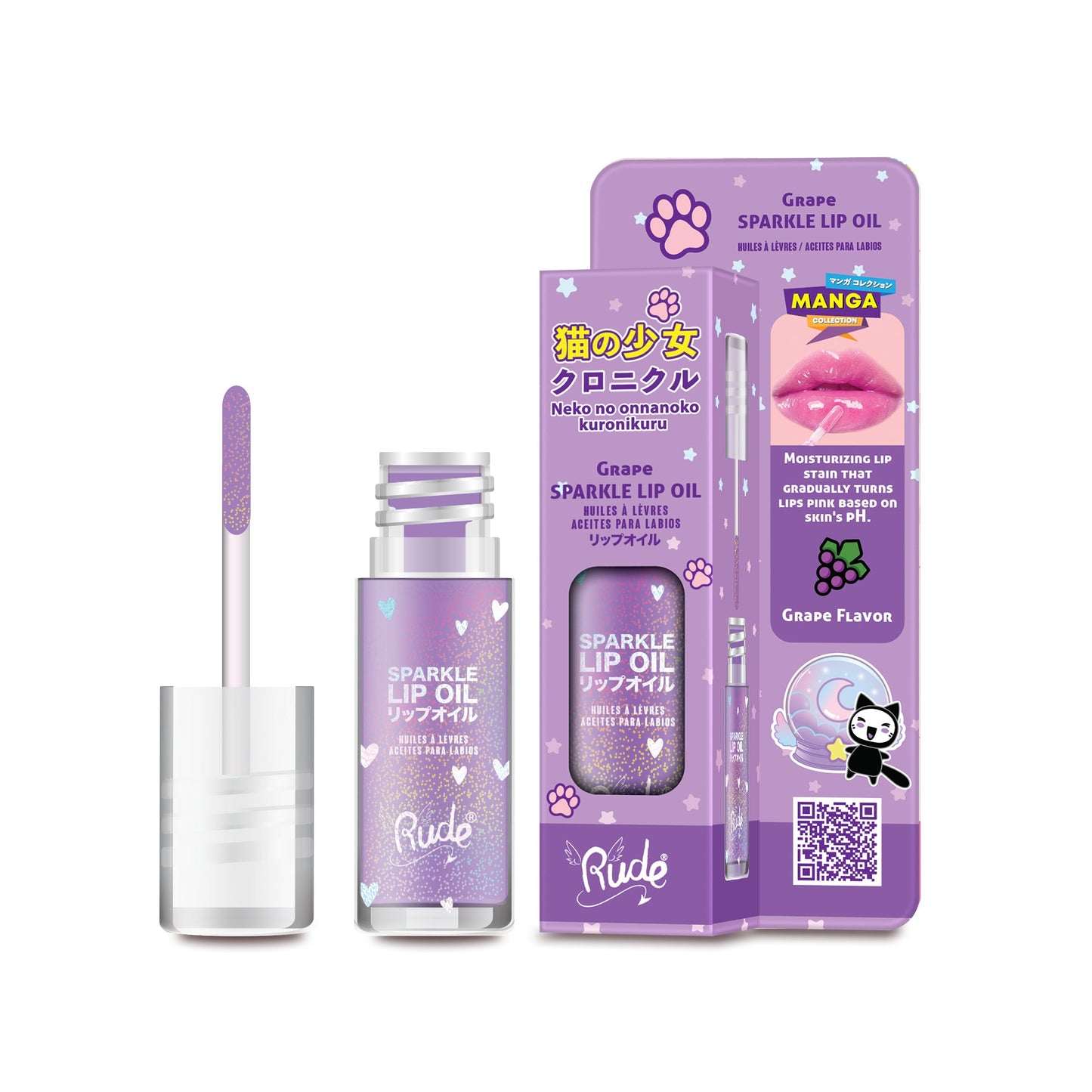 Chibi Manga Collection Sparkle Lip Oil