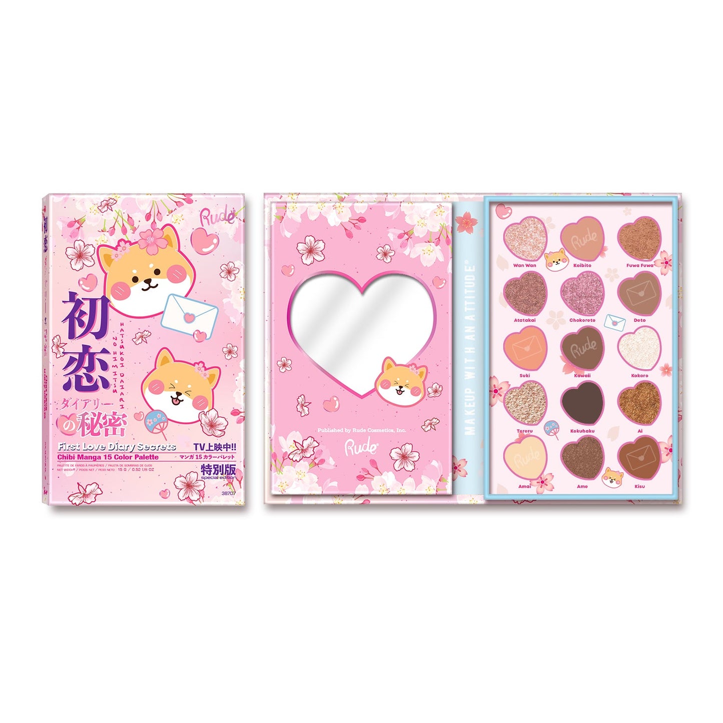 Chibi Manga Collection 15 Color Palette - First Love Diary Secrets