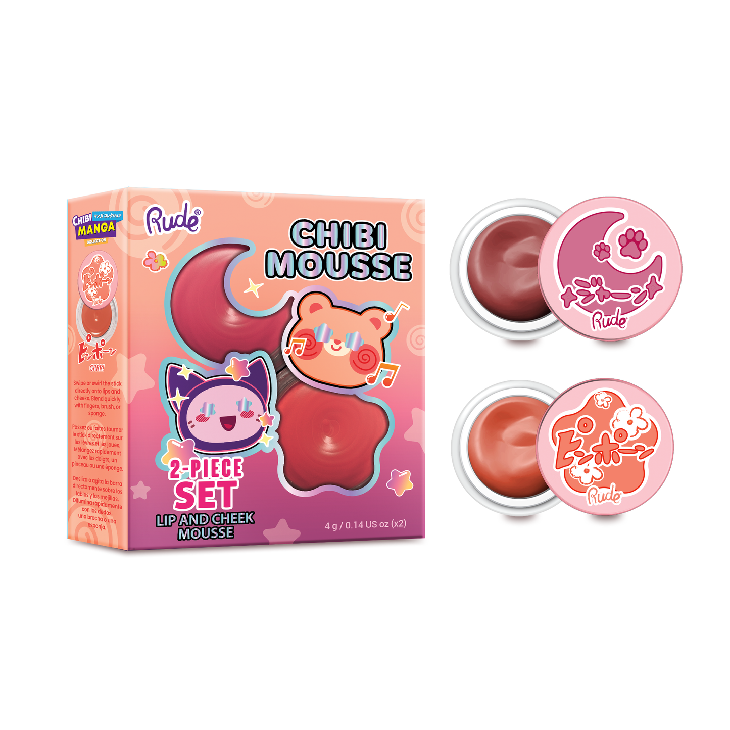 Chibi Manga Collection Chibi Mousse Duo Set