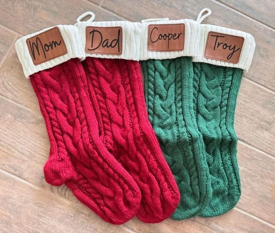 Custom Name Stockings (PREORDER Closes 8/26 - ETA Early Oct.)