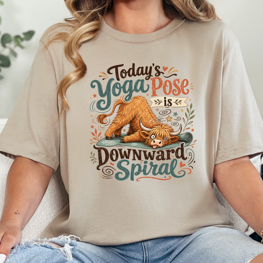 Downward Spiral Graphic Tee