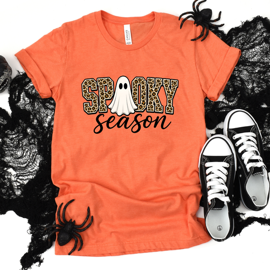 Spooky Season Ghost Graphic Tee