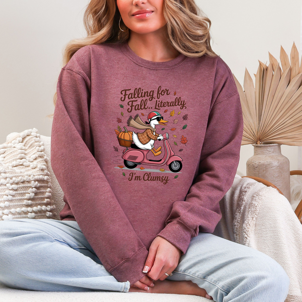 Falling for Fall Literally Sweatshirt