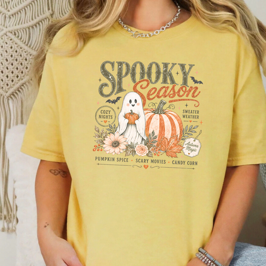 Retro Halloween Spooky Season Graphic Tee